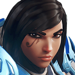 Pharah - Damage hero portrait